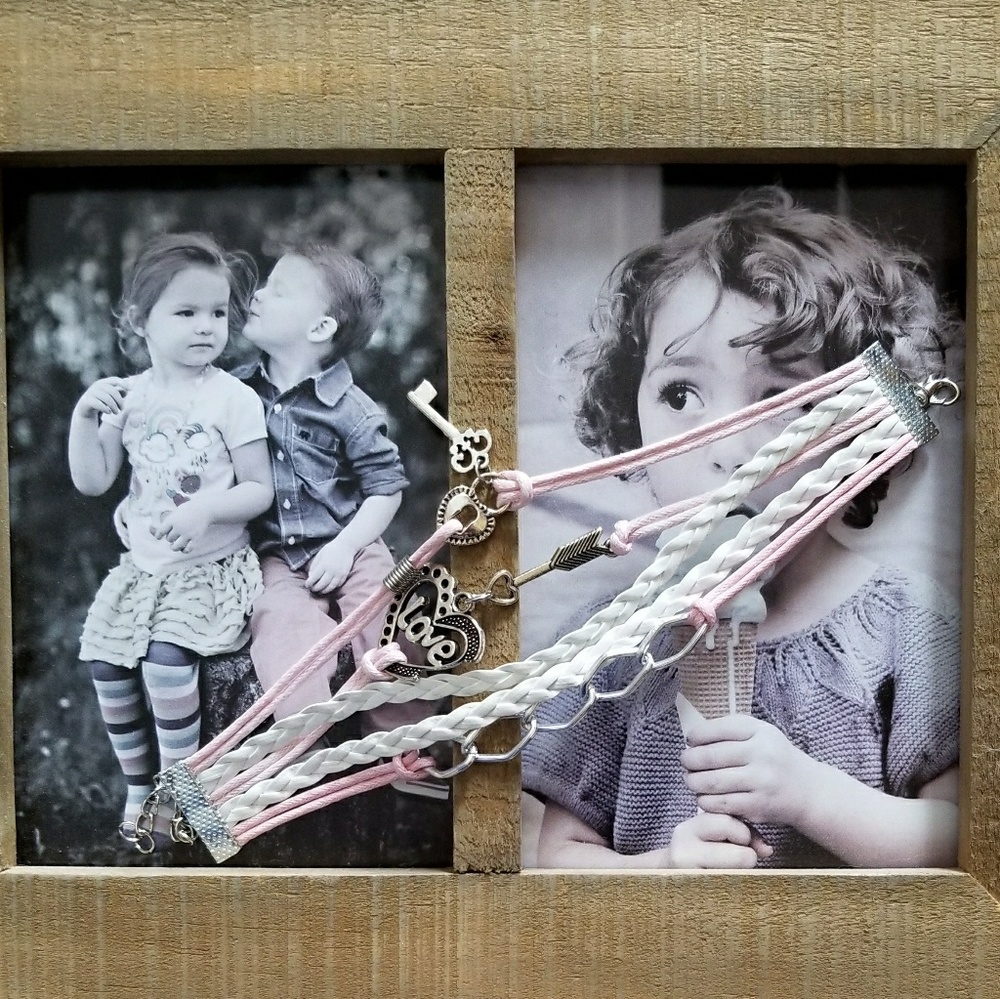 Inspirational charm bracelet